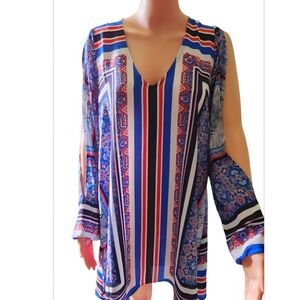 Rubber Ducky Productions, Inc. Multicolor Striped Blouse